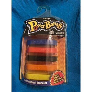 𝅺youth Size Power Bands -The Statement Bracelet -Pack Of 5.  New!! 2005